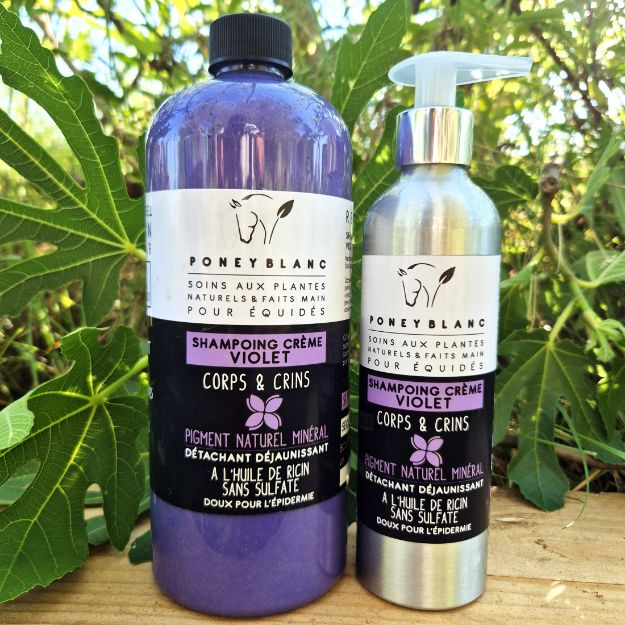 Image sur Shampoing Crème Violet pigment naturel minéral