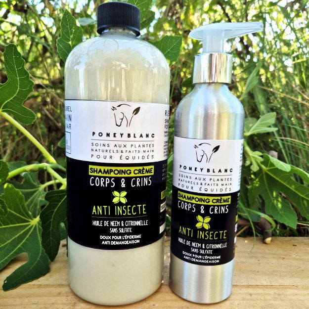 Image sur Shampoing Crème anti insecte à l'huile de neem et citronnelle